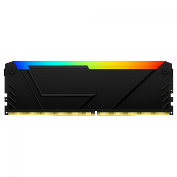 Память ПК Kingston DDR4 64GB KIT (32GBx2) 3200 FURY Beast RGB KF432C16BB2AK2/64 | Зображення 2