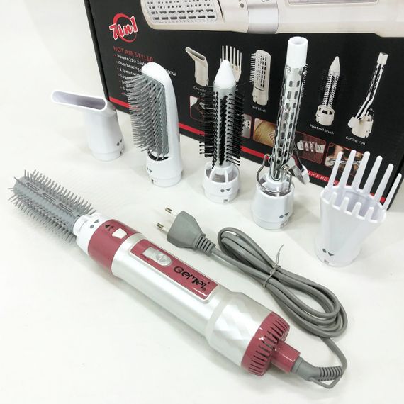 Фен брашинг Gemei, Фен-браш для укладання, Фен-стайлер з функцією зручності використання BJ-71 | Зображення 3