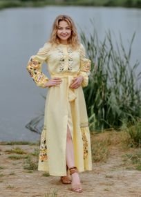 Плаття вишиванка доросле на підлогу