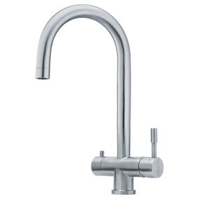 Змішувач Franke EOS Clear Water/120.0179.979/поворотний/ нержав.сталь (120.0179.979)