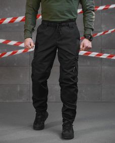 Тактичні штани bushi чорні НП5136