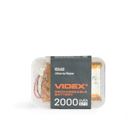 Аккумулятор VIDEX Li-pol VLF-B103450-20 2000 мАч, 1 шт. | Зображення 3