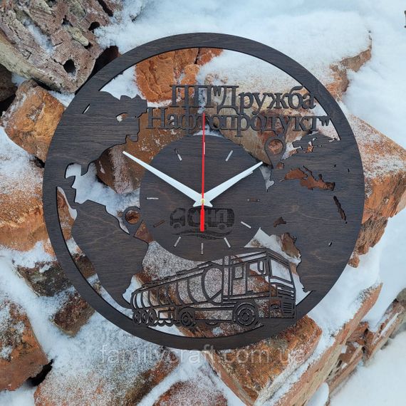 Настінний годинник з логотипом компанії Корпоративний подарунок тематичний брендований годинник | Зображення 5