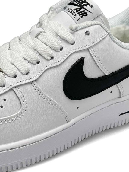Женские кроссовки  Air Force 1 Winter All White Black , Вьетнам , мех 39 | Зображення 5