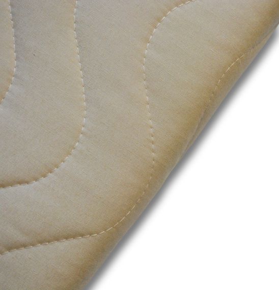 Наматрасник стеганый водонепроницаемый Kayra 140х200 см. Бежевый | Зображення 2