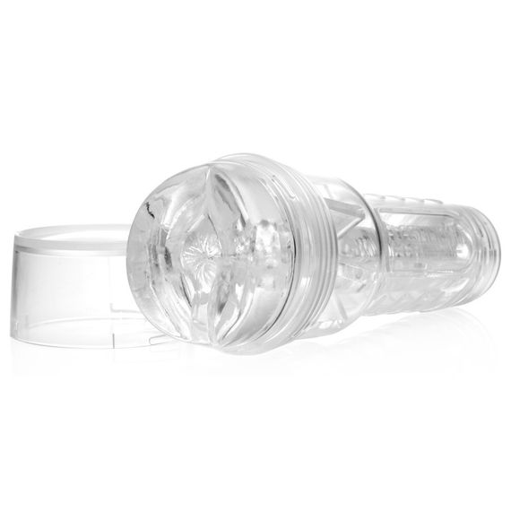 Мастурбатор анус у колбі, кібершкіра Fleshlight Ice Butt Crystal, прозорий Sex Aura | Зображення 2