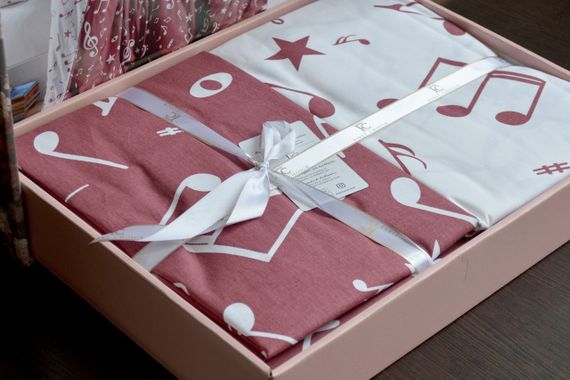 Постельное белье First Choice Ranforce 200 х 220 см Major Dark Red | Зображення 1