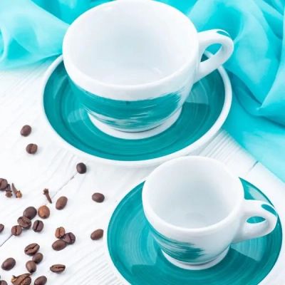 Чашка Ancap espresso 75 мл, серія Verona Millecolori Green (35112) | Зображення 1