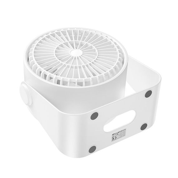 Вентилятор HOCO HX66 3000 mAh Desktop circulating fan White | Зображення 3