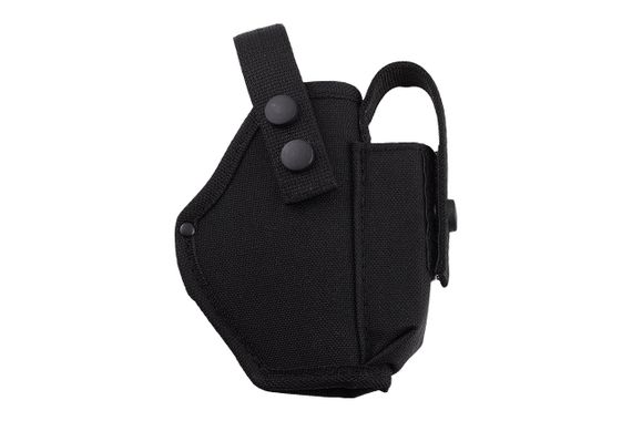 Кобура ПМ поясна з чохлом, подсумком, під магазин (cordura 1000d, чорна) MAS | Зображення 3