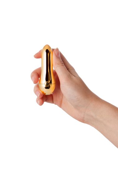 Стимулятор зовнішніх інтимних зон Waname D-Splash Mirage, ABS пластик, золотистий, 9 см sexstyle | Зображення 1