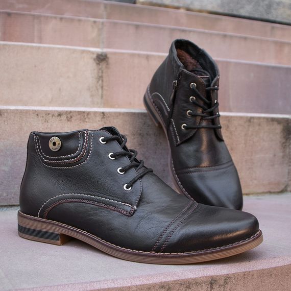 Мужские ботинки коричневого цвета 45 размер | Зображення 4