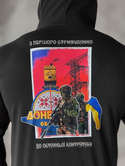 Худі maklin колір чорний ВТ5070 | Зображення 3