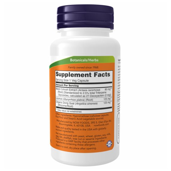 Black Cohosh 80mg - 90 vcaps | Зображення 1