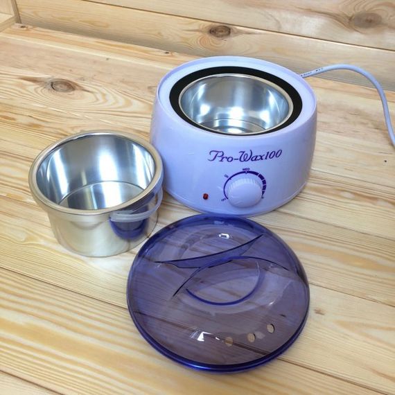 Воскоплав с терморегулятором PRO-WAX 100 для воска в банке, в гранулах, в таблетках 400 мл | Зображення 8