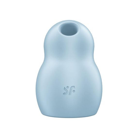 Вакуумний стимулятор Satisfyer Pro To Go 1 Blue — компактний стимулятор з вібрацією та технологією Air Pulse | Зображення 6