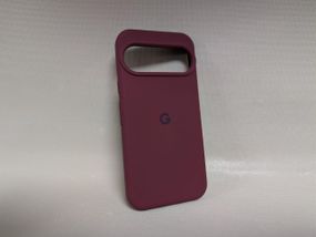 Чохол для Google Pixel 10 / Гугл Піксель 10, Lakshmi, з логотипом, м'який, протиударний, софт тач, бордовий