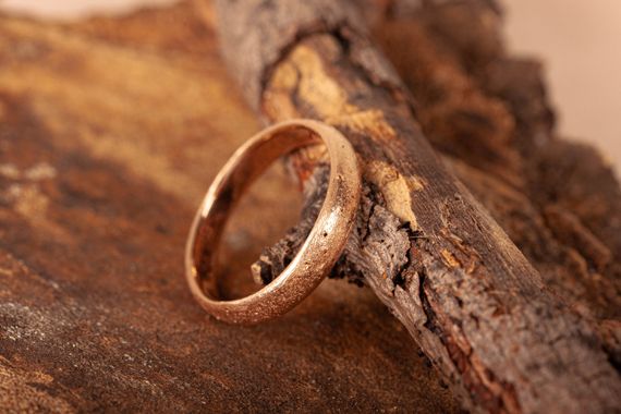 Обручальное кольцо из красного золота 19 | Зображення 4