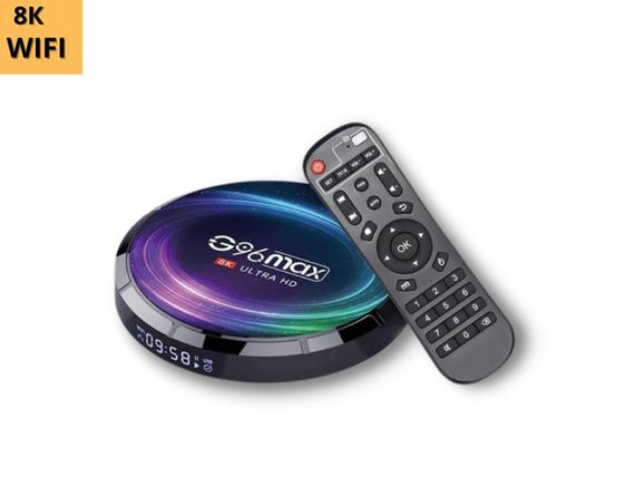 Смарт приставка Медиаплеер стационарный Android TV Box XPRO G96 Max X4 4/64 Gb Android 11 (40769-G96 Max X4 8K) | Зображення 1