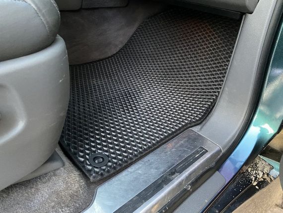 Коврики (2007-2012, EVA, черные) для Toyota Land Cruiser 200 | Зображення 7