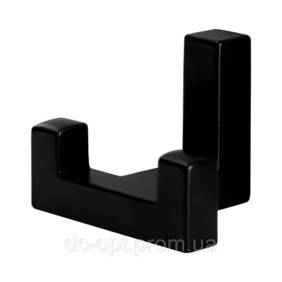 Крючок WL 02 BLK Черный ДС СтандартЛайн
