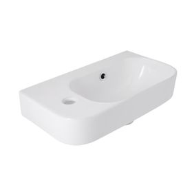 Раковина Qtap Tern 450х250х158 White QT1711H02LW