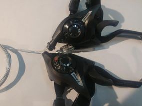 Моноблок переключения скоростей велосипеда   (L-3, R-7 скоростей)   (mod:1)   DS