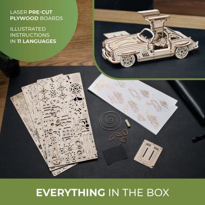 Конструктор Ugears Крылатое спорткупе (6337511) | Зображення 5
