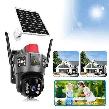 Камера на 3 лінзи, 4G / сонячна панель SD 35-4G | Зображення 3