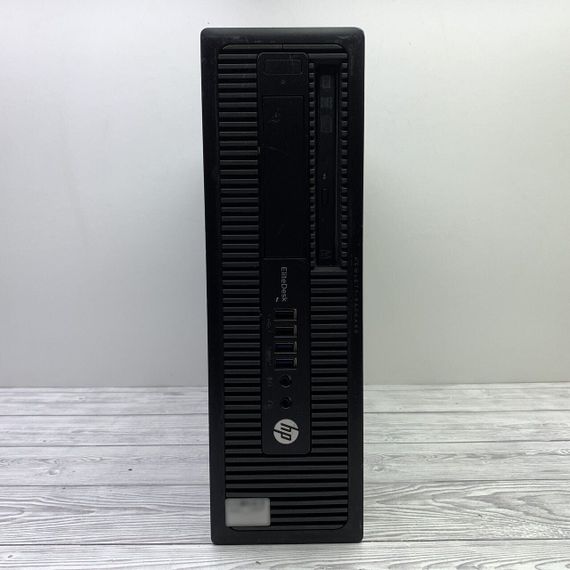 Компьютер HP EliteDesk 800 G2 SFF / Intel Core i3-6100 (2 (4) ядра по 3.7 GHz) / 8 GB DDR4 / 120 GB SSD / Intel HD Graphics 530 / DVD-ROM б/у | Зображення 1