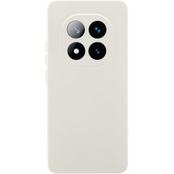 Чохол Silicone Cover Lakshmi Full Camera (AA) with logo для Xiaomi Redmi Note 14 Pro 4G/5G Білий / White