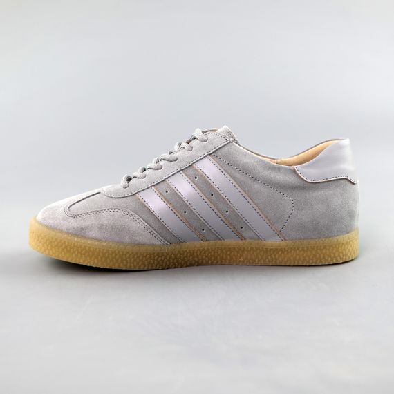 Кеди жіночі замшеві 591701 Сірі 36 37 38 39 40 41 | Зображення 2