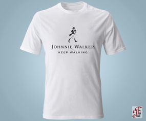 Футболка жіноча з принтом  логотип  Johnnie Walker