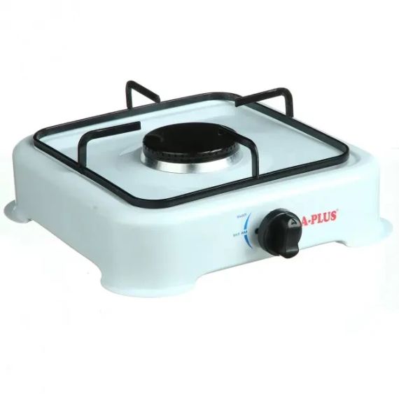 Плита газова настільна газова таганок Domotec MS 6601 біла | Зображення 3