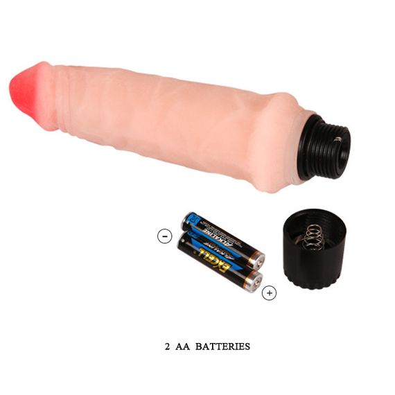 Вибратор - The Realistic Cock Flesh, 20 см Sex Aura | Зображення 5