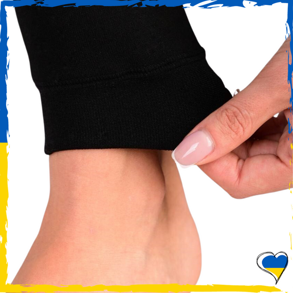 Лосины женские утепленные черный эко-мех. Трикотажные теплые лосины. Зима. M, L, XL | Зображення 5