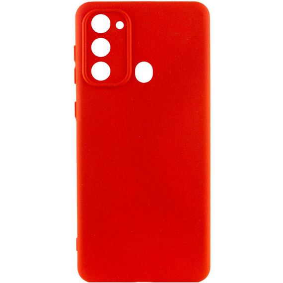 Чехол Silicone Cover Lakshmi Full Camera (A) для Tecno Spark Go 2022 (KG5m) Full camera, Бордовий/Marsala Full camera, Червоний / Red