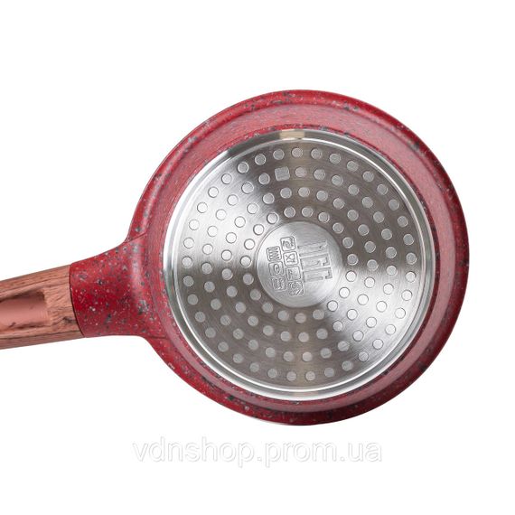 Сотейник с антипригарным покрытием объемом 1,6 л и толстым дном Ø 16 см MGC HP-4-444R | Зображення 1