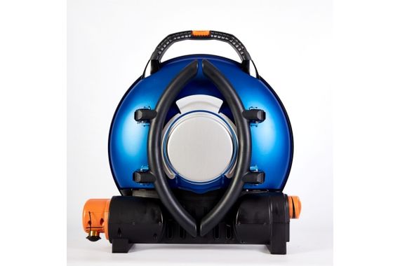 КОМПЛЕКТ Портативний переносний газовий гриль O-GRILL 900, синій + шланг в подарунок! Код: 011683 | Зображення 2