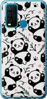 Чохол на Vivo Y30 Панди "4318u-2154-2448"