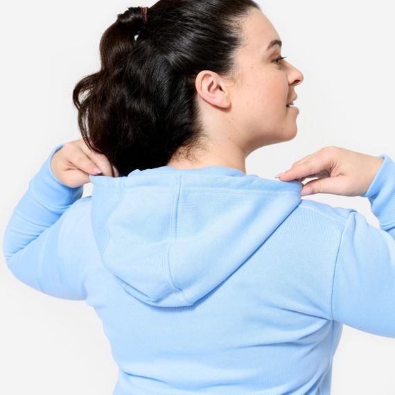 Худі жіноче світло-блакитне - XS | Зображення 2