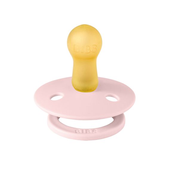 Соска пустушка BIBS Colour Latex кругла 6-18 міс blossom | Зображення 1
