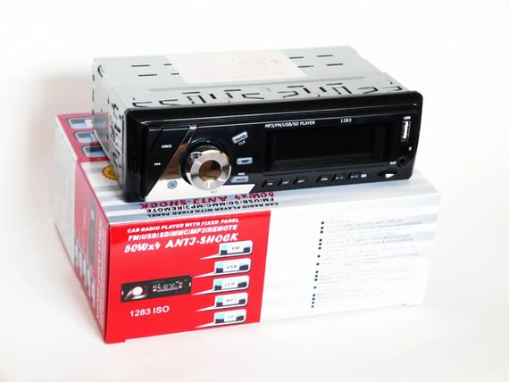 Автомагнитола с FM тюнером в режиме стерео XPRO 1283 ISO USB SD/TF AUX FM радио 4 x 50W черный (lp-90994_446) | Зображення 2