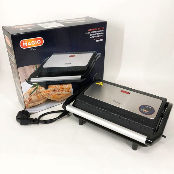 Професійна сендвічниця Magio MG-364 з антипригарним покриттям та CG-542 індикатором нагрівання | Зображення 9