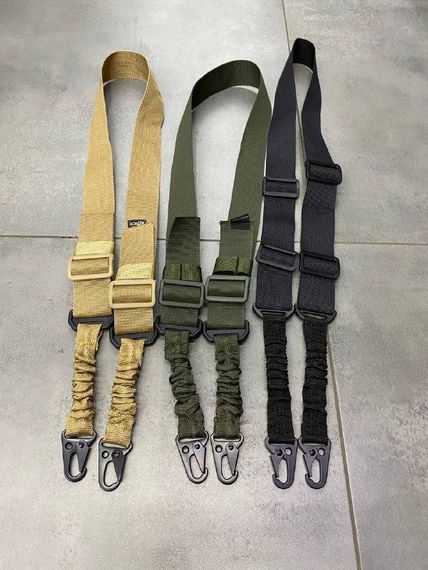 Ремінь двоточковий для АК! Оливковий 4 см! ремінь автоматичний! ремінь для автомата   знижка