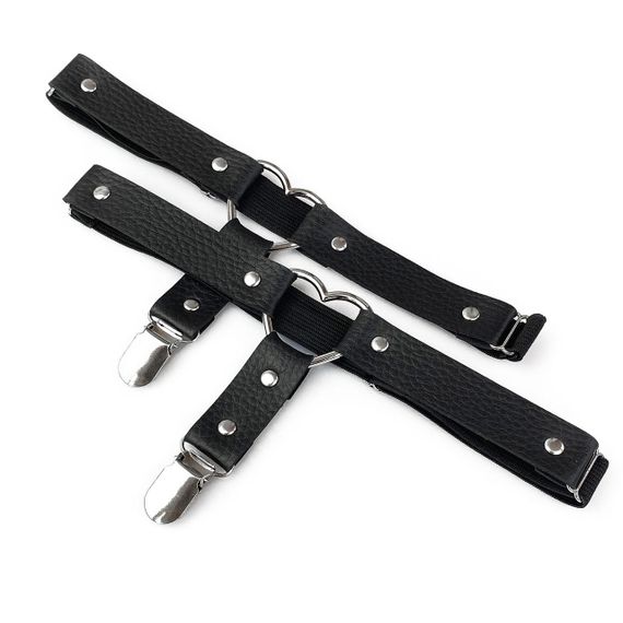 Гартери для панчіх з натуральної шкіри Art of Sex Paula