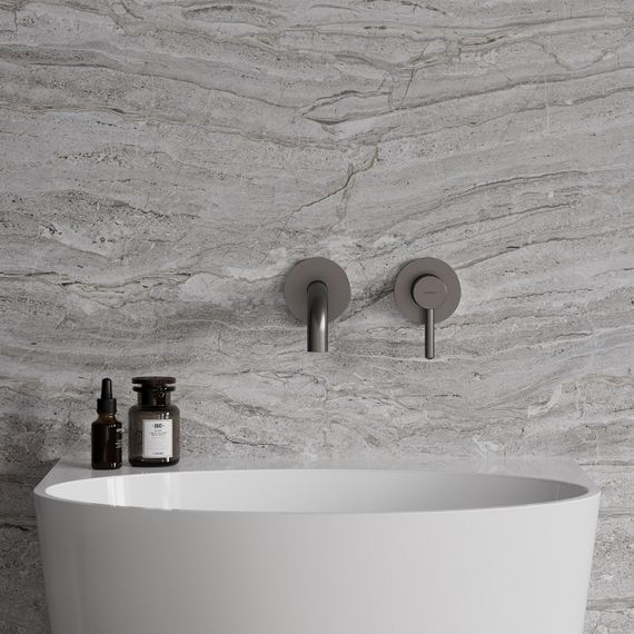 Змішувач для раковини Omnires Y прихованого монтажу graphite (Y1215HGR) | Зображення 3