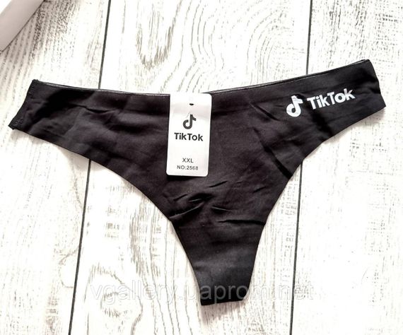 Жіночіі стрінги Tik-Tok стрінги Tik-Tok - розмір М/Л - (бірка 3ХЛ маломірка) | Зображення 1