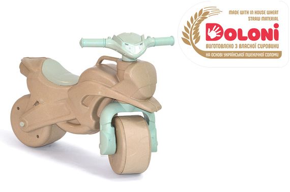 ЕКО-МОТОБАЙК МУЗИЧНИЙ ТОЛОКАР. TM DOLONI TOYS 0139-01-ECO