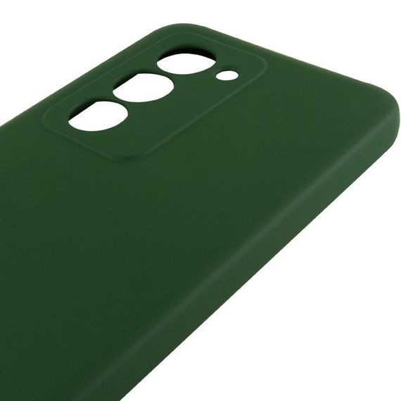 Чохол TPU GETMAN Liquid Silk Full Camera для Xiaomi Redmi 15 (EU) Зелений / Dark green | Зображення 3